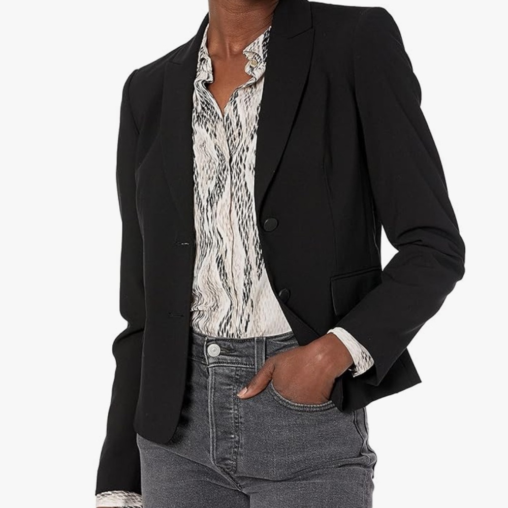 Calvin Klein Black Blazer Sz 12